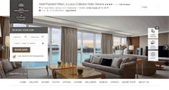 Desktop Screenshot of hotelpresidentwilson.com