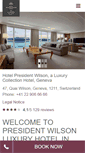 Mobile Screenshot of hotelpresidentwilson.com